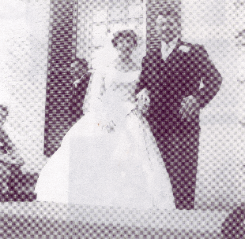 Louie's Wedding 1956 - Libby & Louie