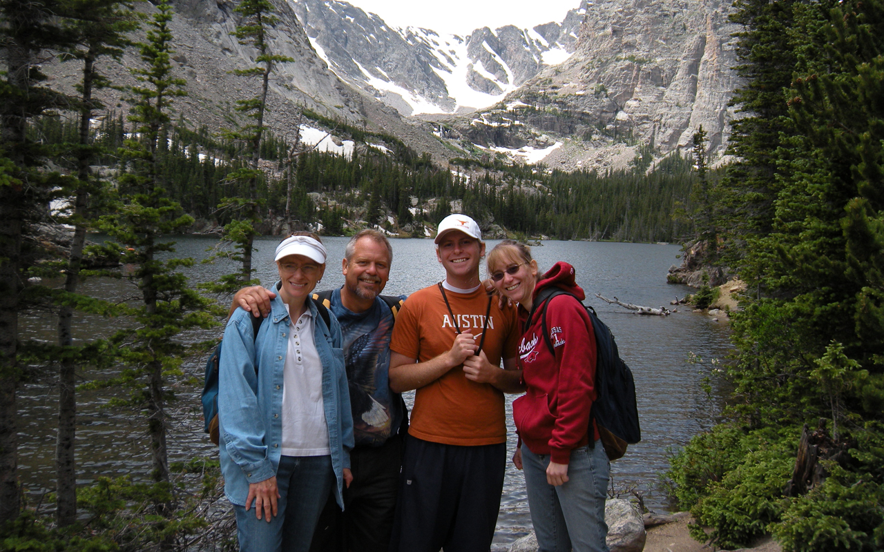 Wendy, Dick, Danny and Christine Bartell, 2009