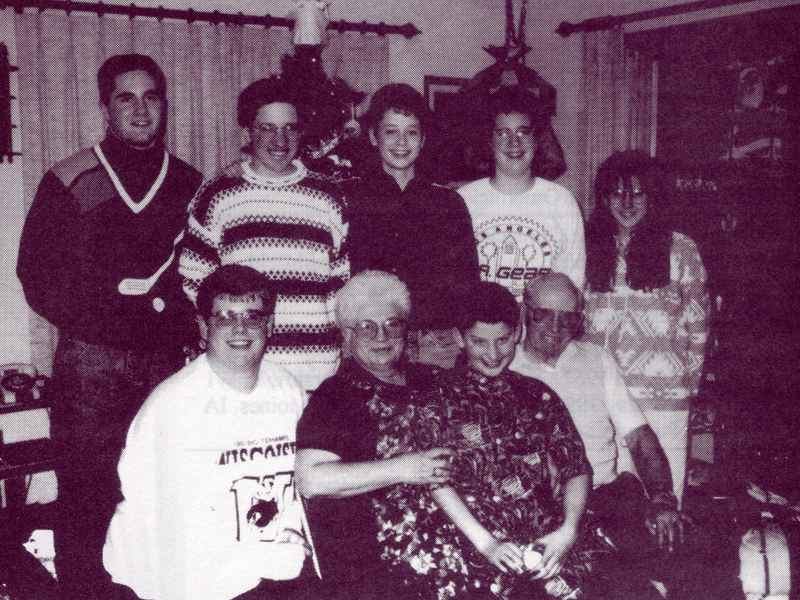 Grandma & Grandpa Schultz with Grandchildren